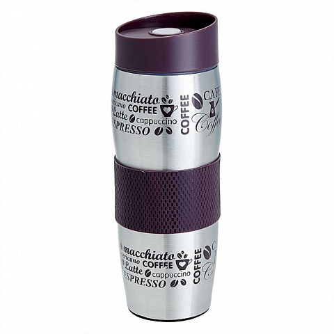 Термокружка нержавеющая сталь, 0.4 л, Alpenkok, Espresso, колба нержавеющая сталь, АК-04026A