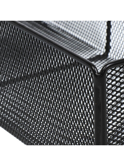 Полка подвесная металл, настенная, 40х15.5х15.5 см, черная, A340123