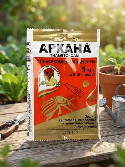 Инсектицид Аркана, от вредителей, ампула, 1 мл, комплексный, Зеленая аптека Садовода