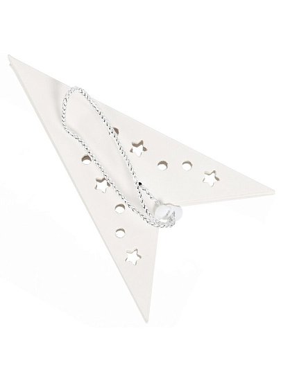 Елочное украшение Звезда, белое, 45 см, SYZWX-202288