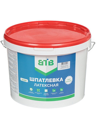 Шпатлевка ВТВ, Профи, латексная, для внутренних работ, 16 кг