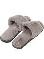 Тапки для женщин, серые, р. 36-37, меховые, DAISY Р - фото 3