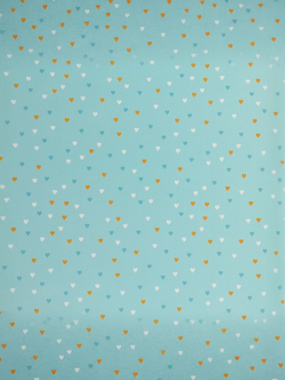 Бумага упаковочная 100х70 см, в ассортименте, с декоративным рисунком, 2 штуки, Y4-5072