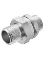 Американка 1/2'', ш-ш, латунь, прямая, индивидуальная упаковка, никель, MasterProf