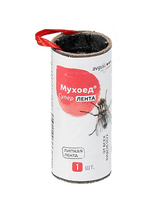 Инсектицид от мух, лента липкая, Avgust