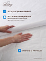 Наматрасник 200х200 см, 25 см, 50% хлопок, 50 % полиэстер, водонепроницаемый, на резинке, Silvano - фото 3