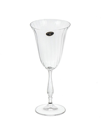 Бокал для вина, 250 мл, стекло, 6 шт, Fregata Optic, 59 532