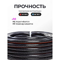 Шланг поливочный, 1 '', 20 атм, армированный, 25 м, 3 слоя, Aqwavim, Carbon, ПВХ - фото 5