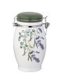 Банка для сыпучих продуктов, керамика, 1.1 л, 11.5х11.5х20 см, с крышкой, Agness, Лаванда, 358-2155 - фото 2
