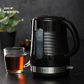Чайник электрический Galaxy Line, GL 0225, черный, 1.7 л, 2200 Вт, скрытый нагревательный элемент, пластик - фото 2