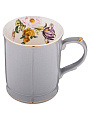 Кружка фарфор, 300 мл, Времена года, Lefard, 275-1180, серая - фото 2