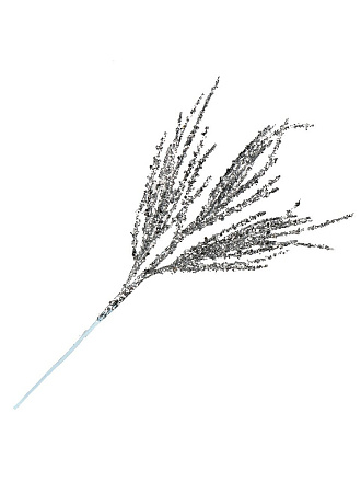 Ветвь декоративная 43 см, серебро, SYJFYA- 0923028S