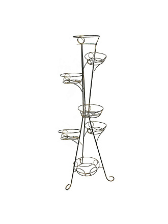 Цветник Вышка Стела круг 7, напольный, металл, в ассортименте