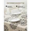 Клеенка Silvano, Декор, 1.4х20 м, силикон, 0.15 мм, RFM-1463B - фото 3
