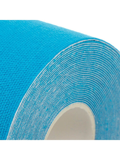 Тейп спортивный 5 м, 95% хлопок, 5% спандекс, в ассортименте, KT-5m, 005189