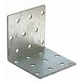 Уголок крепежный перфорированный 60х60х60х2 мм, соединитель, ГОЦ, Металлист, 30506060-012