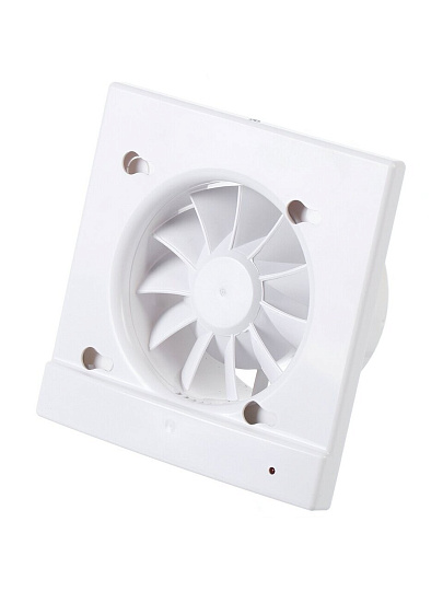 Вентилятор вытяжной настенный, Luna, установочный диаметр 100 мм, 13 Вт, 105 м³/ч, gray metal, Серия SFERA, LUNA SF 100gray