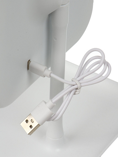 Зеркало настольное, 18.5х14.5 см, с подсветкой и подставкое, Y4-11340