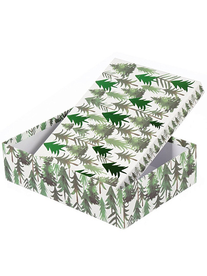 Коробка подарочная картон, 33х23.5х9 см, в ассортименте, Волшебный праздник, A470119