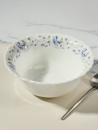 Салатник стеклокерамика, круглый, 15х5 см, 415 мл, Эдем, Daniks, LHW 60/1059