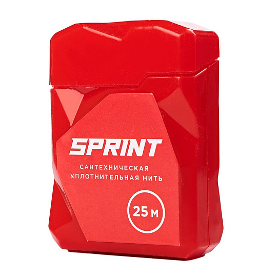 Нить сантехническая 25 м, Sprint, блистер, 61010