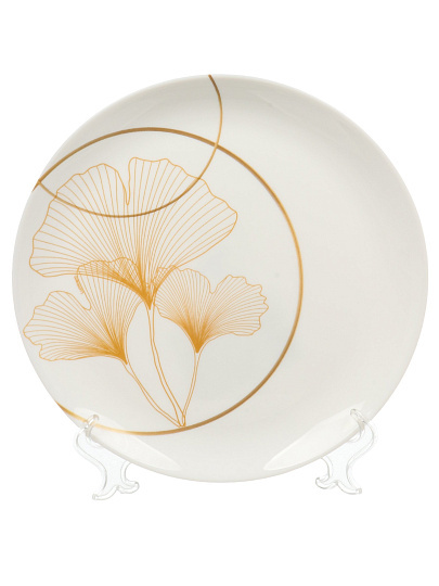 Тарелка обеденная, стеклокерамика, 25 см, круглая, Версаль, Luminarc, X2760