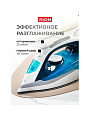 Утюг Rion, SZ-8088, 2200 Вт, керамика, вертикальное отпаривание, противокапельная система, 1.75 м, синий - фото 4