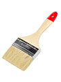 Кисть плоская, Bartex, Евро, 16х100 мм, 4 '', 56 мм, рукоятка дерево, 1117240 - фото 3