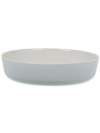 Форма стеклокерамика, 26 см, круглая, серая, Luminarc, Smart Cuisine Wavy Granit, X1633