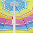 Зонт пляжный 180 см, с наклоном, 8 спиц, металл, Яркие полосы, LY180-1(1739B-7) - фото 2