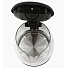 Чайник электрический Econ, ECO-1736KE, черный, 1.8 л, 1500 Вт, скрытый нагревательный элемент, стекло - фото 3