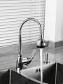Смеситель для кухни, Frud, гибкий излив, с картриджем, R42055-2