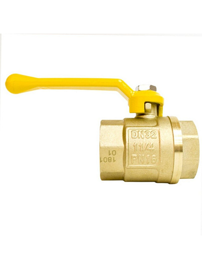 Кран для газа г-г, 1"1/4, ручка, STI