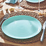 Тарелка обеденная, стеклокерамика, 25 см, круглая, Pampille Turquoise, Luminarc, Q4649, бирюзовая - фото 4