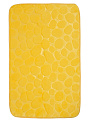 Набор ковриков для ванной и туалета, 2 шт, 0.5х0.8, 0.4х0.5 м, полиэстер, горчичный, Камешки, Y4-11228 - фото 7