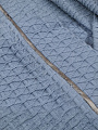 Халат унисекс, вафельный, 100% хлопок, голубой, XL-XXL, 52-54, Barkas, AI-0106016 - фото 4