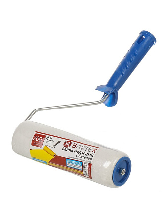 Валик малярный Bartex, поролон, 200 мм, с бюгелем, 615040 РФ