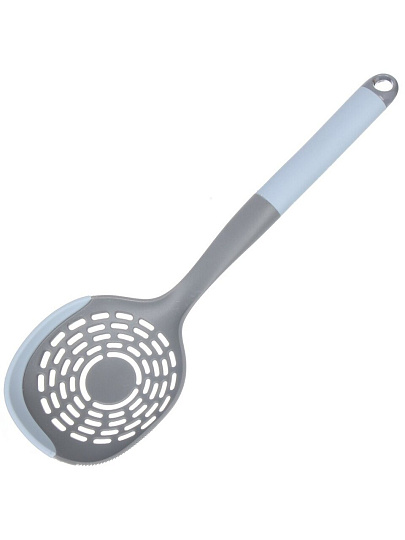 Шумовка для кухни, нейлон, силикон, навеска, Daniks, Denim, WFCF016-5