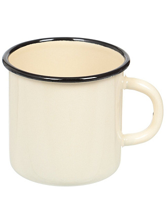 Кружка сталь, эмалированное покрытие, 400 мл, Керченский металлургический завод, 40104-032, в ассортименте