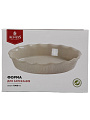Форма для запекания керамика, 23.5х32х7 см, 1.9 л, овальная, Agness, Beige, 780-125 - фото 6