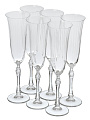 Бокал для шампанского, 190 мл, стекло, 6 шт, Bohemia, Parus Optic, БСС0425 - фото 3