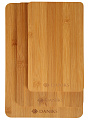 Доска разделочная бамбук, 30х20х1, 27х17х1, 23х14х1 см, 3 шт, прямоугольная, Daniks, CB1118S3B - фото 5