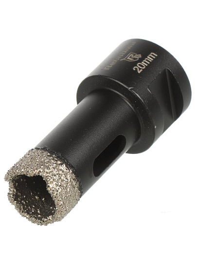 Коронка алмазная, по керамограниту, Rennbohr, Alpha XT, М14, диаметр 20 мм, сухой рез, 776020