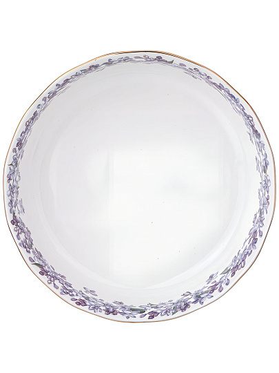 Салатник фарфор, круглый, 23х6 см, 1.9 л, Lilac, Lefard, 760-807