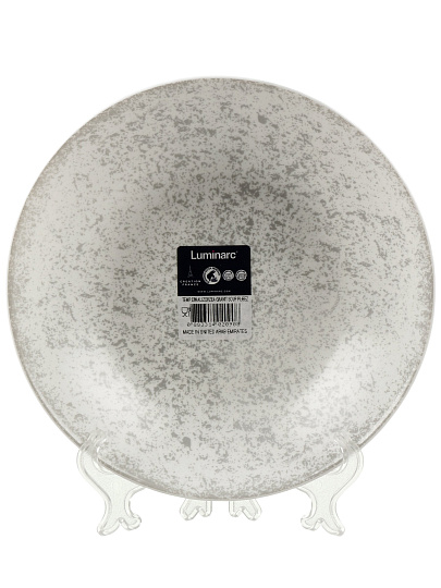 Тарелка суповая, стекло, 20 см, круглая, Diwali Zorzea Granit, Luminarc, V9362