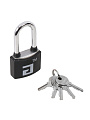 Замок навесной Аллюр, ВС1Ч- 364ПД, 12 550, блистер, цилиндровый, черный, 5 ключей