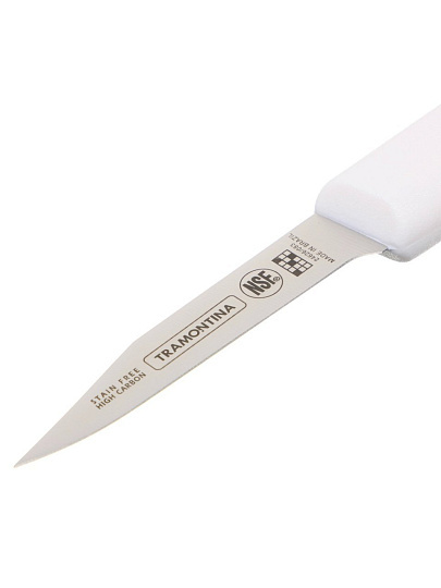 Нож кухонный Tramontina, Professional Master, для овощей, нержавеющая сталь, 8 см, рукоятка пластик, 871-060