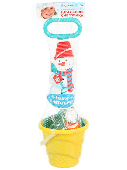 Набор для лепки снеговика, пластик, 8 шт, 10150504