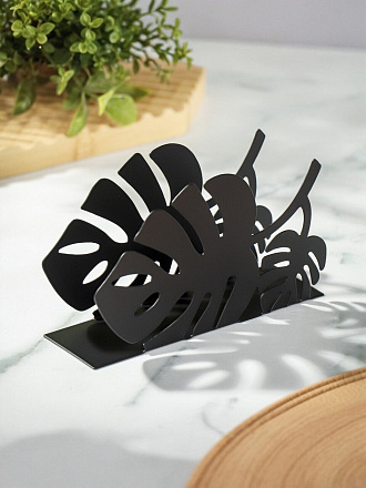 Салфетница металл, 13х4х7.5 см, Y4-7905