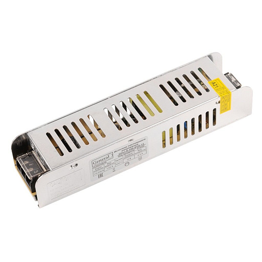 Драйвер светодиодный IP20, 100 Вт, для лент 12В, 187х45х30 мм, General Lighting Systems, GDLI-S-100ВТ-IP20-12В, 514300